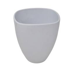 Keramik Orchidee Übertopf Robin weiss D14cm H16cm