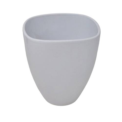 Keramik Orchidee Übertopf Robin weiss D14cm H16cm