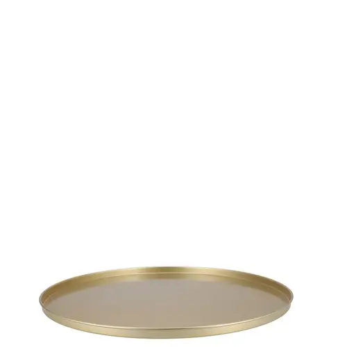 Teller Metall gold Majestic D26cm H02cm