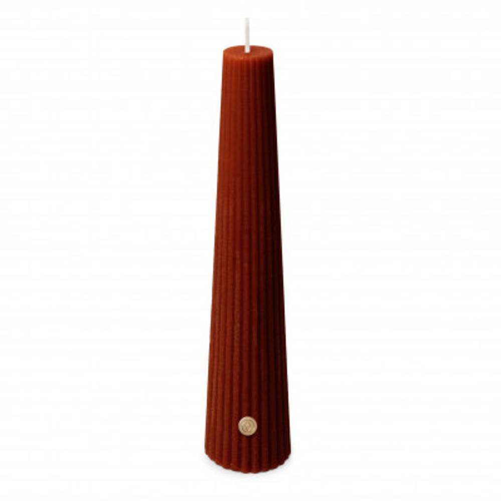 Kerze Obelisk rot D04.5cm H25cm 