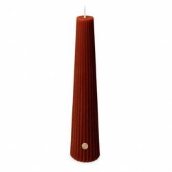 Kerze Obelisk rot D04.5cm H25cm 