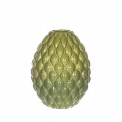 Keramik Vase Bubbles grün D02cm/08.5cm H11cm