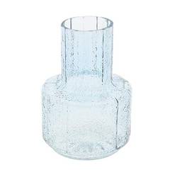 Glas Vase Striella blau D13.5cm H19cm