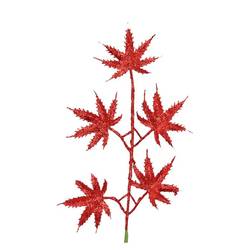 Ahorn auf Draht Jolly Shine rot L44cm x12
