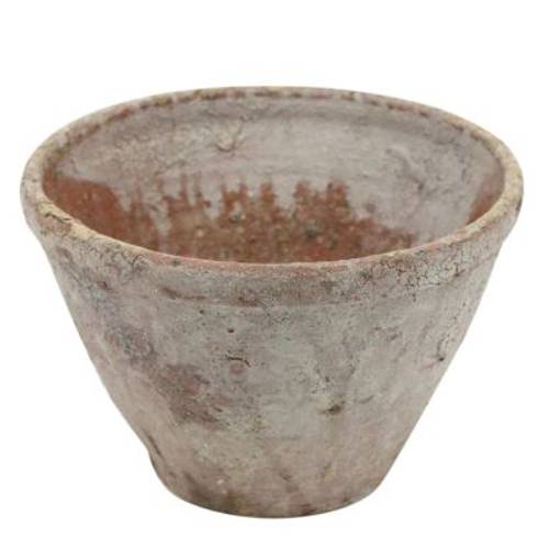 Outdoor Übertopf Harz terrakotta D26cm H18cm