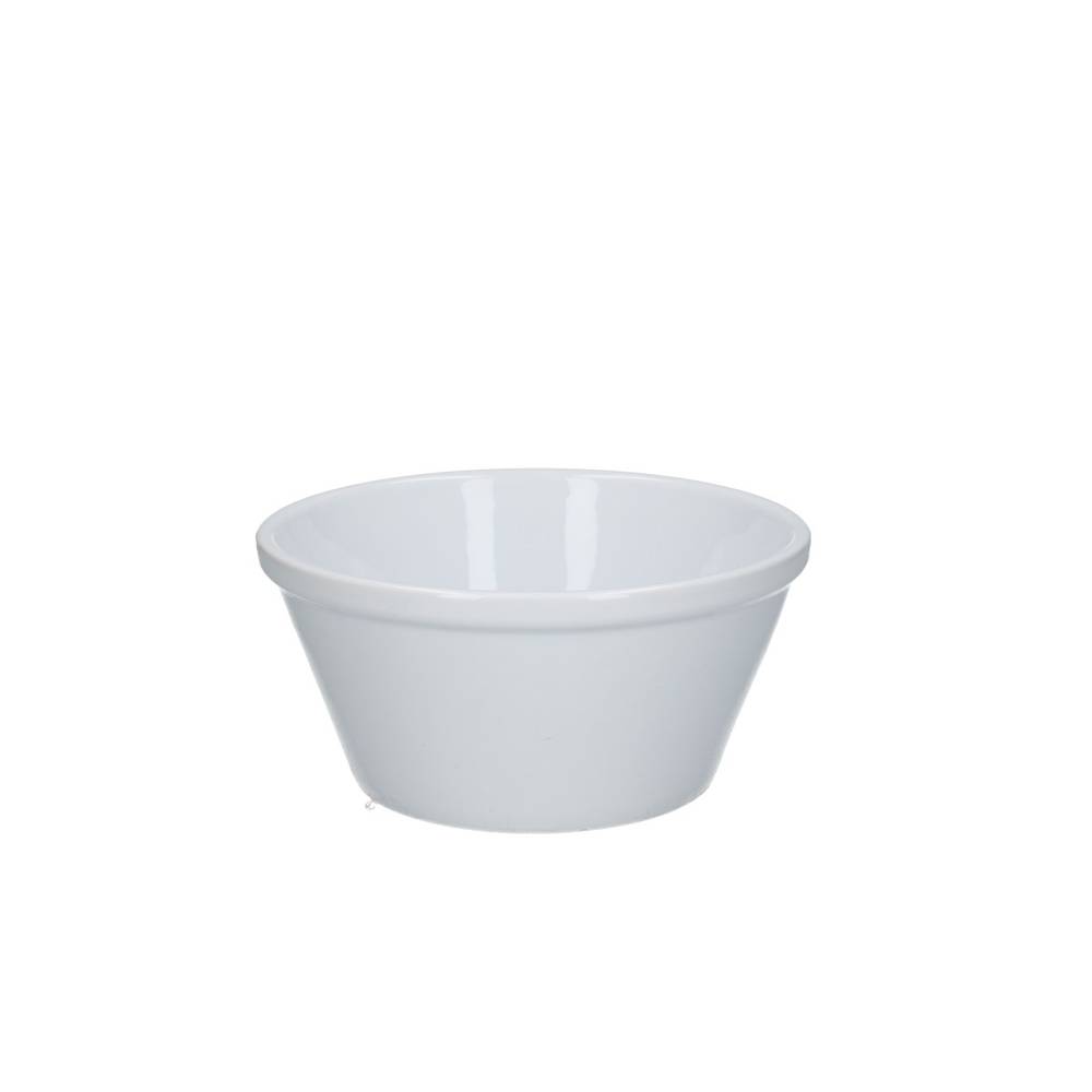 Keramik Schale weiss D18cm H08cm