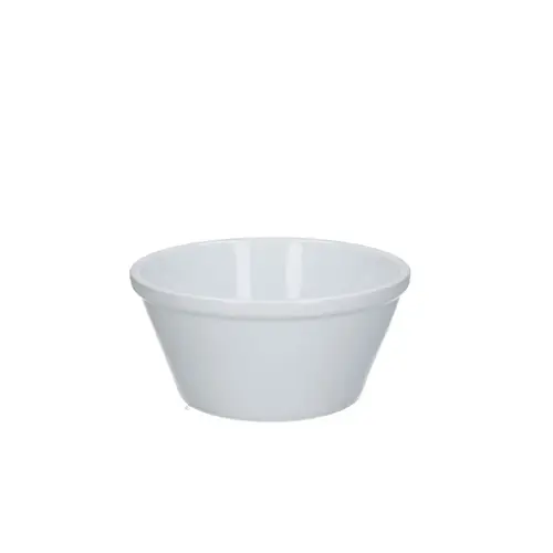 Keramik Schale weiss D18cm H08cm