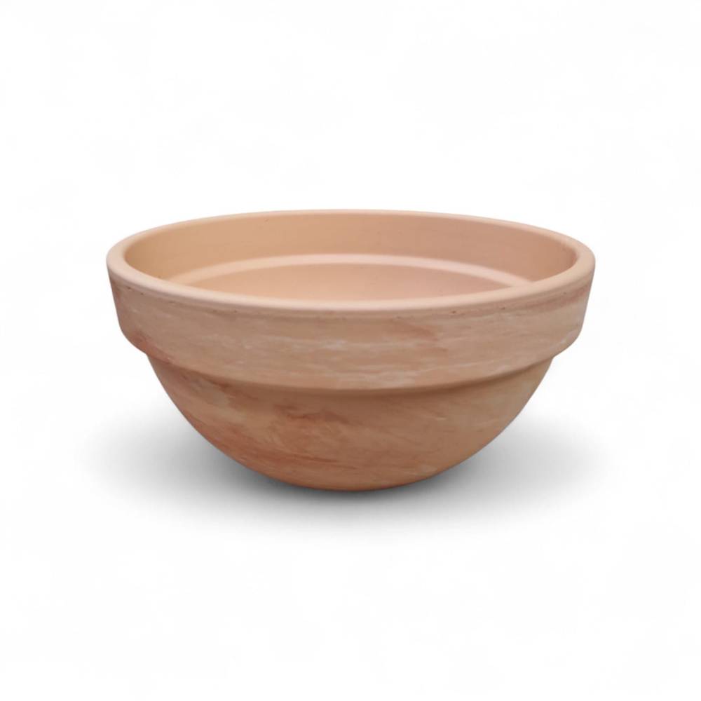 Keramik Tontopf Bowl Marmor D23cm H11cm