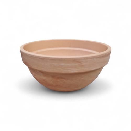 Keramik Tontopf Bowl Marmor D23cm H11cm