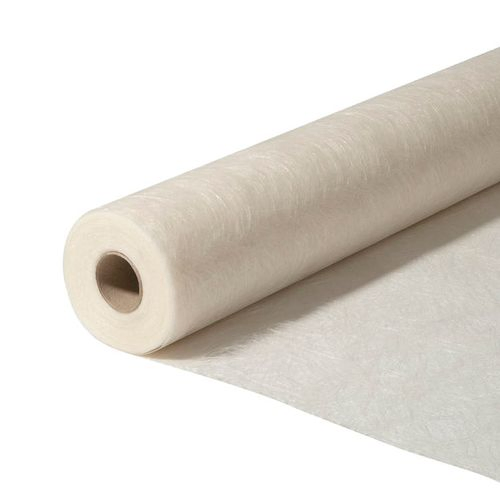 Dekostoff Rolle 60cm Sizoflor weiss 25m