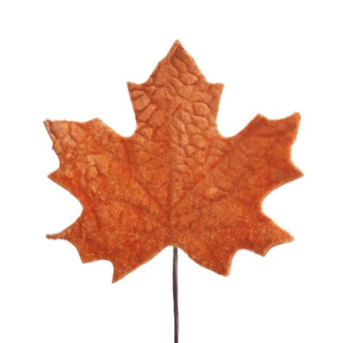 Herbst Blatt orange 10cm