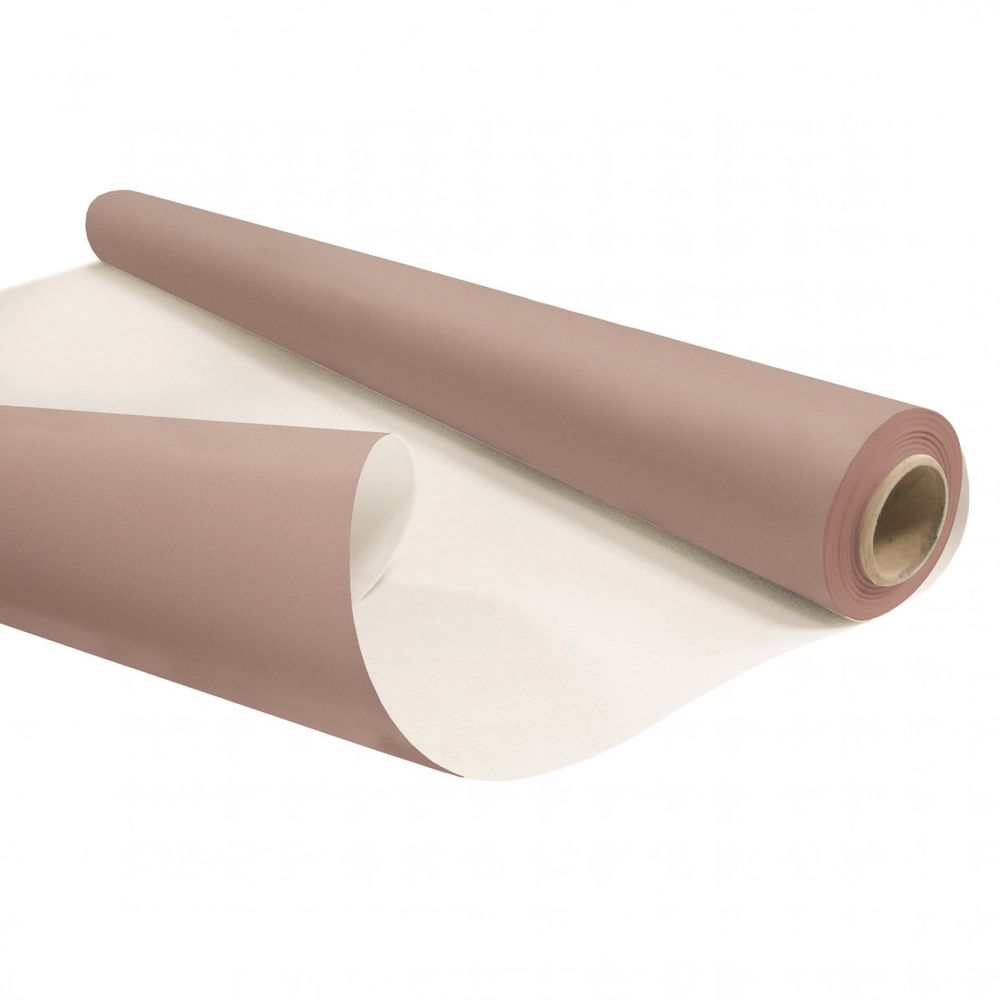 Papier Rolle Eco 80cm wasserb. hellbraun 25m