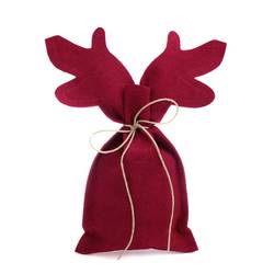 Tasche Rentier rot 21/28cm