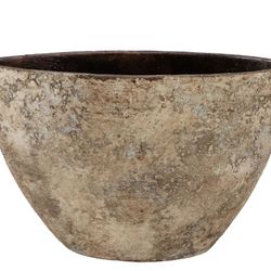 Keramik Schale Batu sand 49x22x38cm