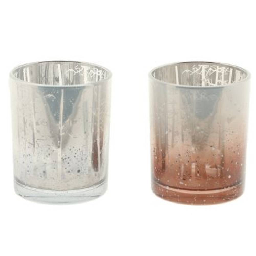 Glas Teelicht Seluna mix D07cm H08cm