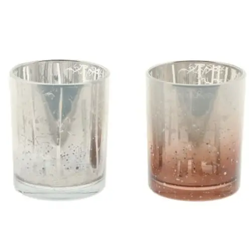 Glas Teelicht Seluna mix D07cm H08cm