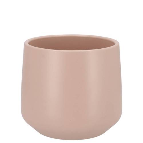 Keramik Übertopf Berlin hell rosa D13cm H13cm