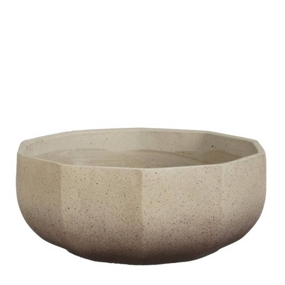 Keramik Schale Lennart grau D29.5cm H12cm 