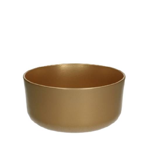 Keramik Schale Davina gold D21.5cm H10cm