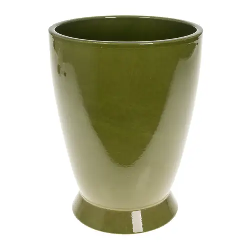 Keramik Orchidee Friso grün D13cm H16cm