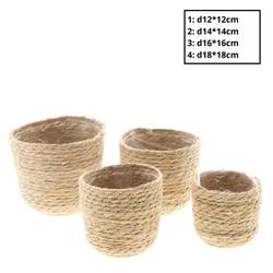 Korb Nora natur 4/Set D18cm H18cm 