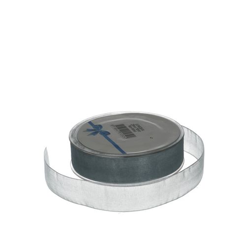 Band Organza silber 25mm 50m
