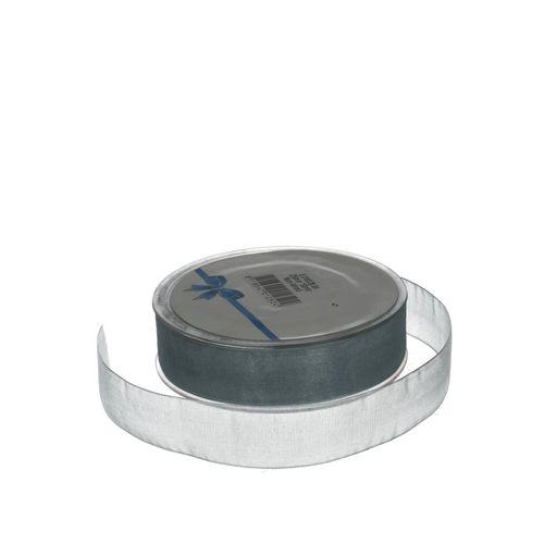 Band Organza silber 25mm 50m