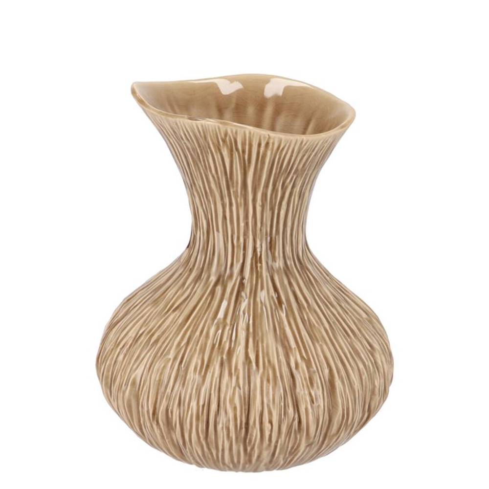 Keramik Vase Mirre sand 19x19x23cm