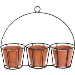 Outdoor Übertöpfe im Regal D29cm H24cm