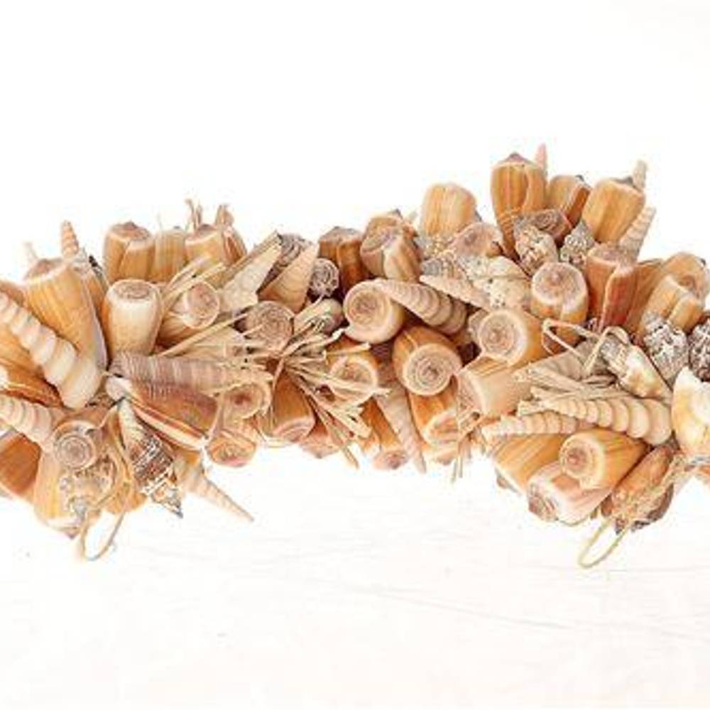 Girlande Kula Muschel natur L50cm