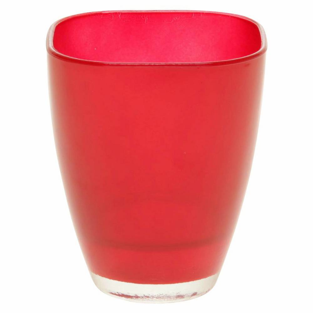 Glas Vase Bombay rot D13.5cm H17cm