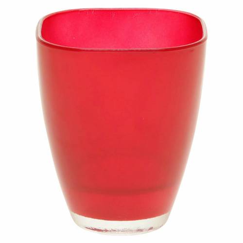 Glas Vase Bombay rot D13.5cm H17cm