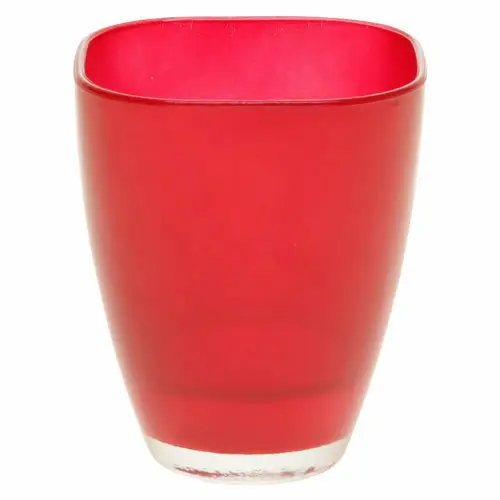 Glas Vase Bombay rot D13.5cm H17cm