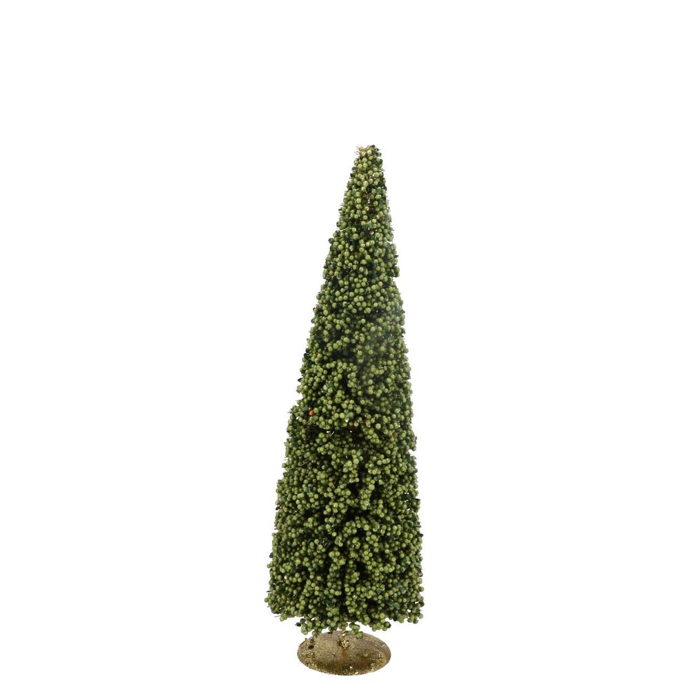 Weihnachtsbaum Beere grün D11cm H30cm