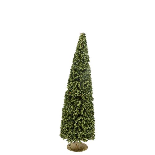 Weihnachtsbaum Beere grün D11cm H30cm