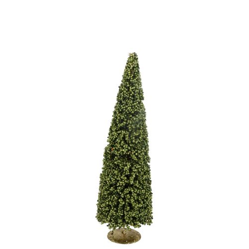 Weihnachtsbaum Beere grün D11cm H30cm