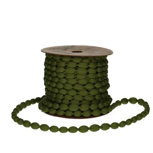 Band Bobble dunkel grün 8mm 15m