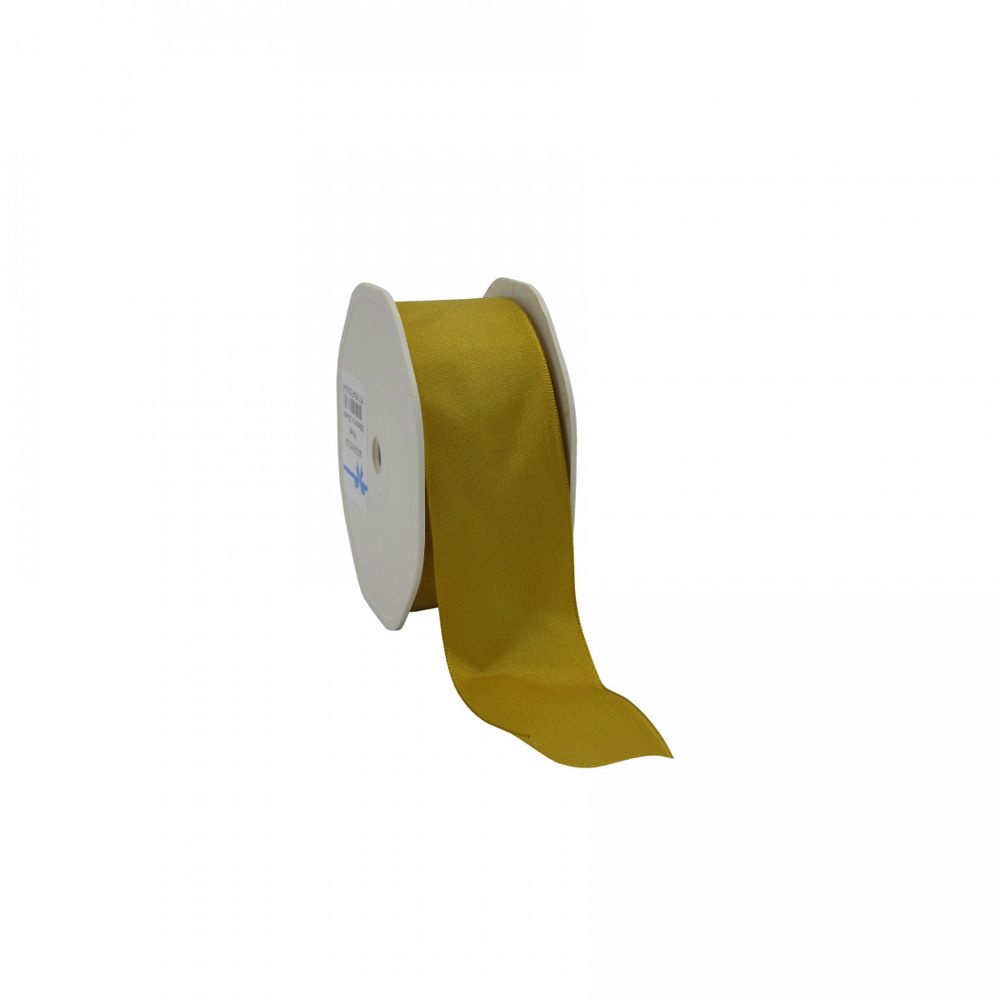 Band Stoff+Draht gold 38mm 20m