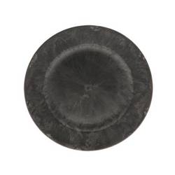 Melamine Teller grau D20cm H02cm