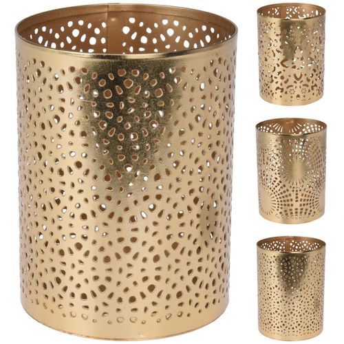 Teelichtbehälter Dots D07*5*10cm
