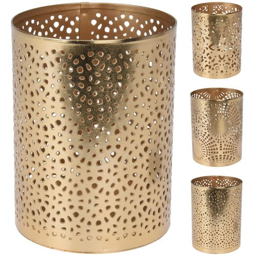 Teelichtbehälter Dots D07*5*10cm