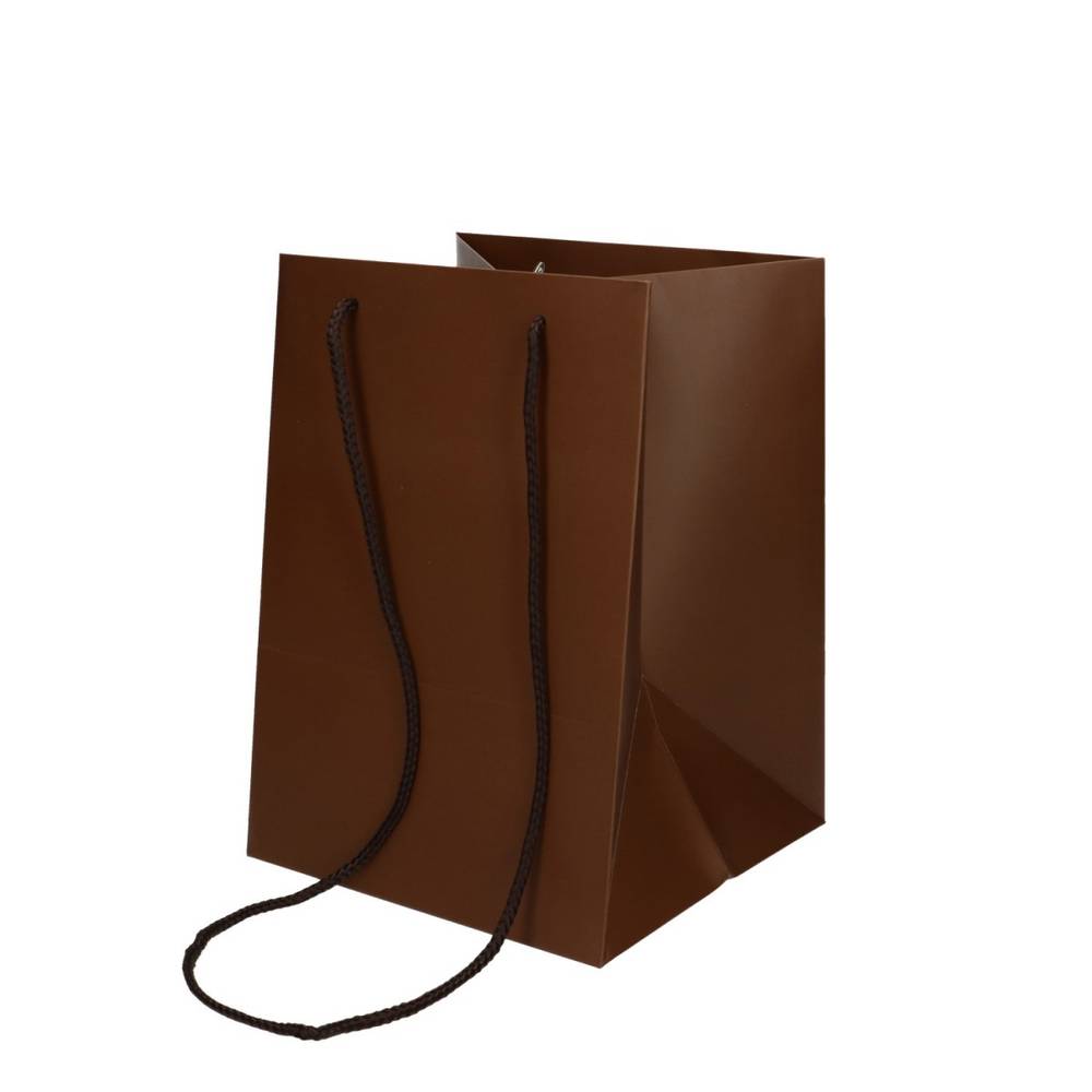 Tasche Olympic braun 25x18x18cm