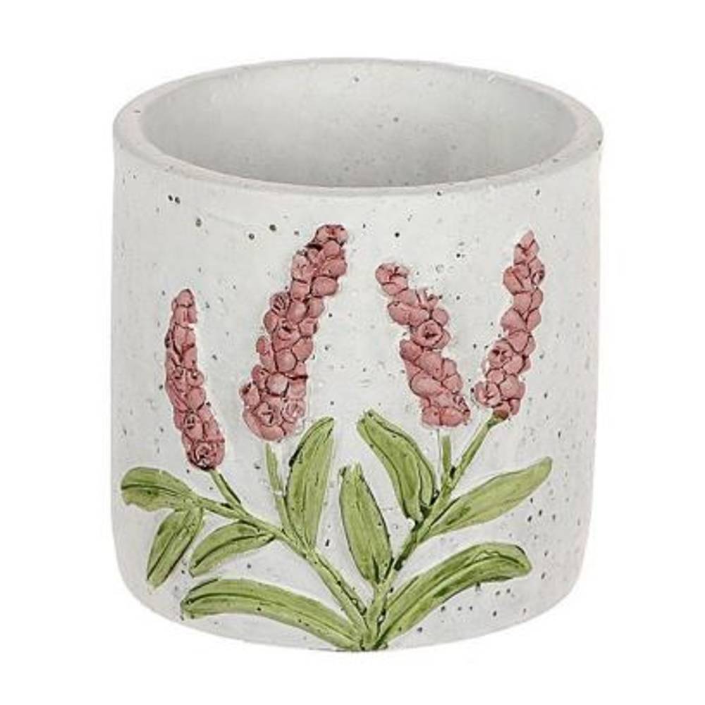 Keramik Übertopf Salvia rot D10.5cm H10.5cm