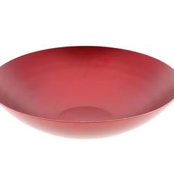 Melamine Schale rot D35cm H09.5cm
