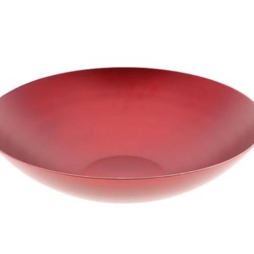 Melamine Schale rot D35cm H09.5cm