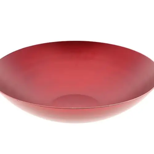 Melamine Schale rot D35cm H09.5cm