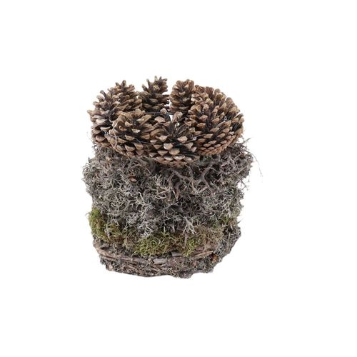 Kranz mix grau/weiss Gradina D20cm