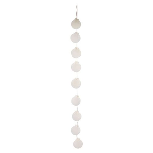 Muscheln Hänger weiss 60cm