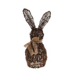 Osterhase Ranke natur D28cm H70cm