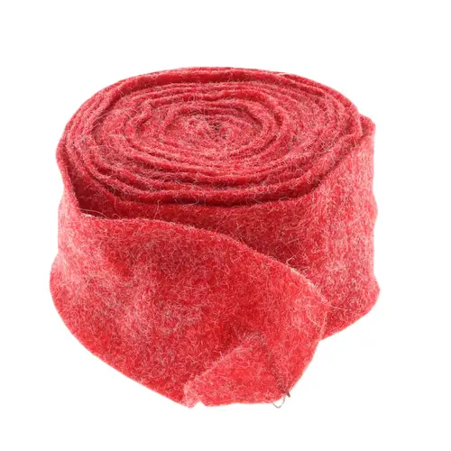 Filzbandrolle rot D08cm L500cm